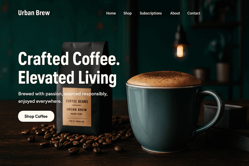 Urban Brew Branding